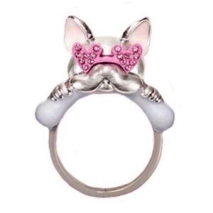 KATE SPADE • Francois French Bulldog Ring